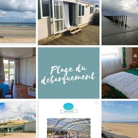 Mobile-Home 100M Plage Utah Mme Surget Sainte-Marie-du-Mont  Exteriér fotografie