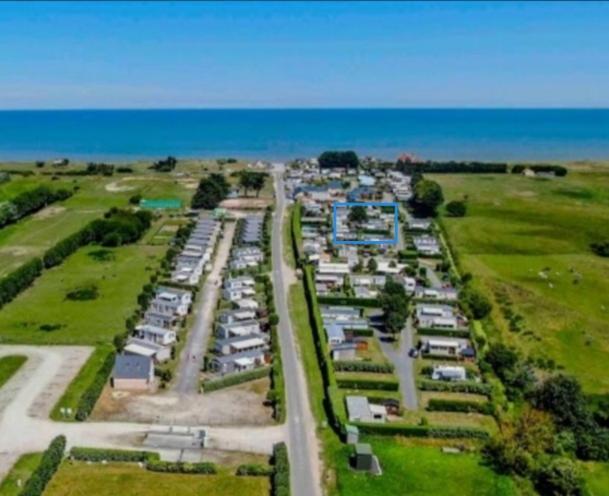 Mobile-Home 100M Plage Utah Mme Surget Sainte-Marie-du-Mont  Exteriér fotografie